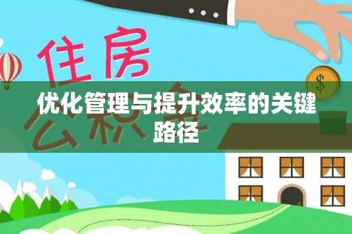 香港岛优化管理与提升效率的关键路径
