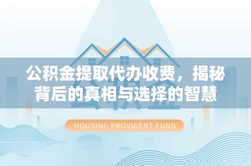 香港岛公积金提取代办收费，揭秘背后的真相与选择的智慧