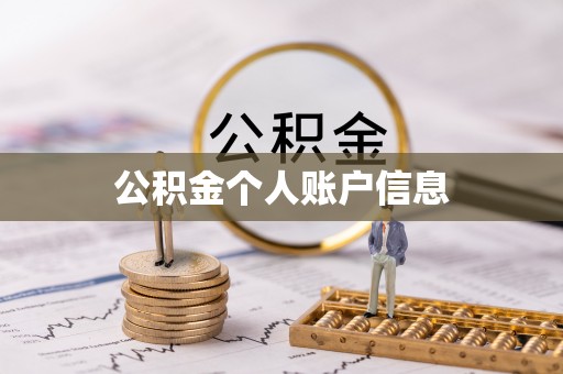 香港岛公积金个人账户信息