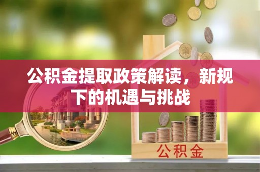 香港岛公积金提取政策解读，新规下的机遇与挑战
