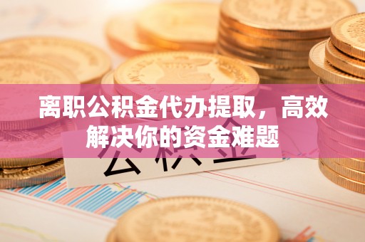 香港岛离职公积金代办提取，高效解决你的资金难题
