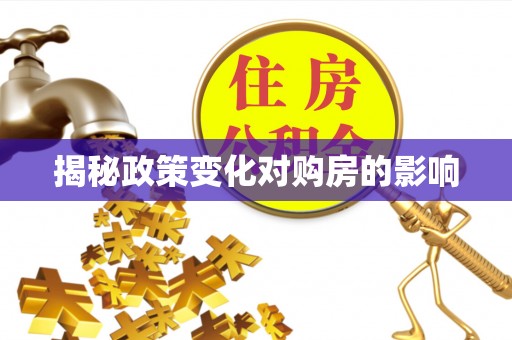 香港岛揭秘政策变化对购房的影响