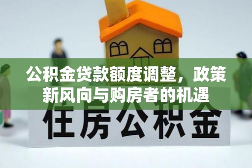 香港岛公积金贷款额度调整，政策新风向与购房者的机遇