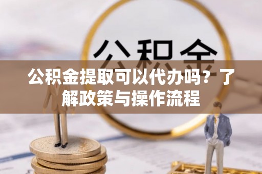 香港岛公积金提取可以代办吗？了解政策与操作流程