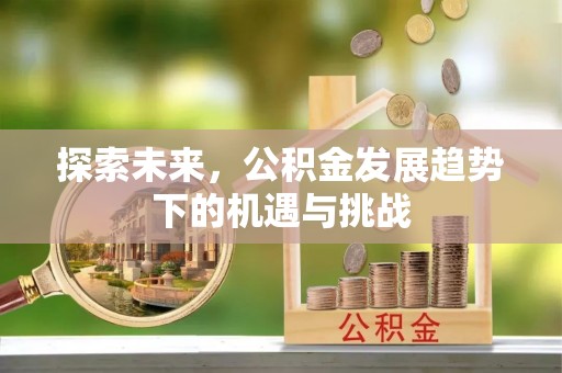香港岛探索未来，公积金发展趋势下的机遇与挑战