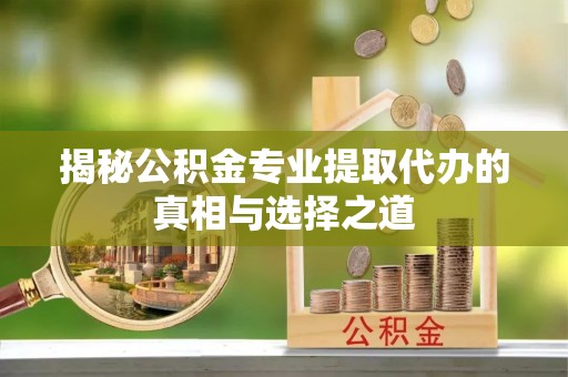 香港岛揭秘公积金专业提取代办的真相与选择之道