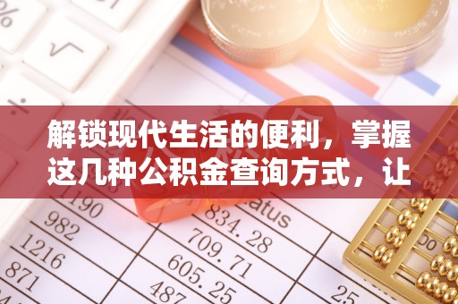 香港岛解锁现代生活的便利，掌握这几种公积金查询方式，让理财更轻松