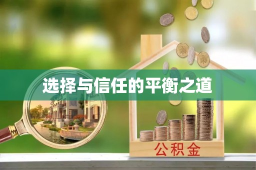 香港岛选择与信任的平衡之道