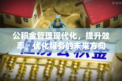 香港岛公积金管理现代化，提升效率，优化服务的未来方向