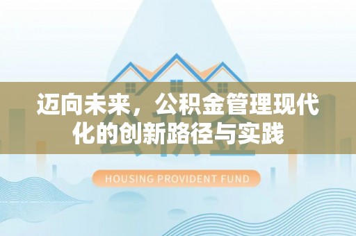 香港岛迈向未来，公积金管理现代化的创新路径与实践