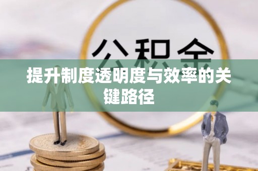 香港岛提升制度透明度与效率的关键路径