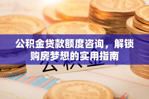 香港岛公积金贷款额度咨询，解锁购房梦想的实用指南