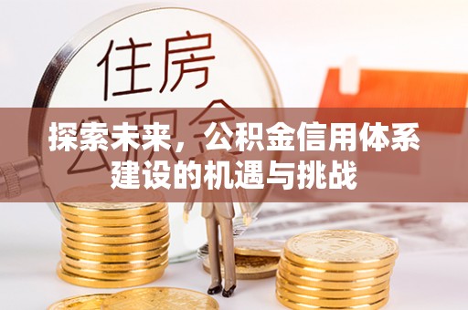 香港岛探索未来，公积金信用体系建设的机遇与挑战