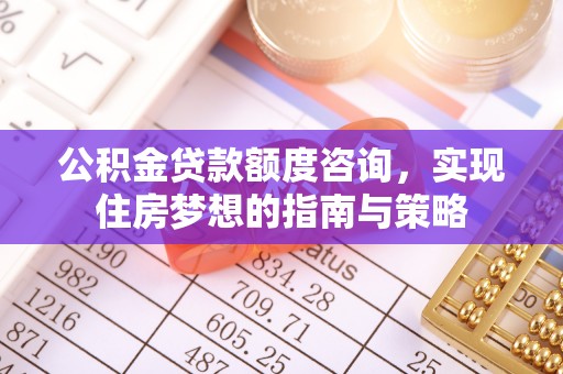 香港岛公积金贷款额度咨询，实现住房梦想的指南与策略